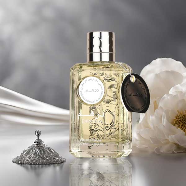 عطر ادکلن درهم نقره ای ارض الزعفران